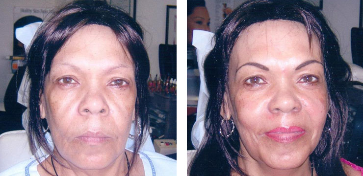 Before and After - Eyebrows & Eyes